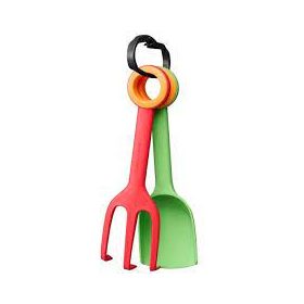 Fiskars My First ültetőkanál + talajlazító készlet