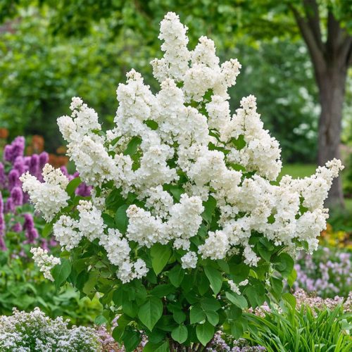 Kerti orgona 'Mme Lemoine' fajta - Syringa vulgaris  'Mme Lemoine'