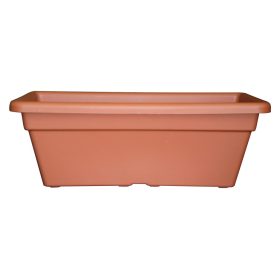Műanyag virágláda - Terracotta