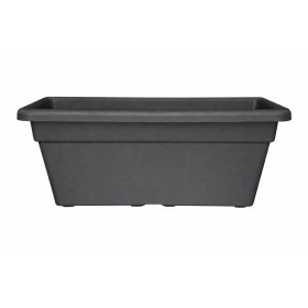 Műanyag virágláda - Antracit