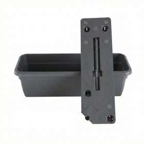 Műanyag öndözős balkonláda - 60 cm - Antracit