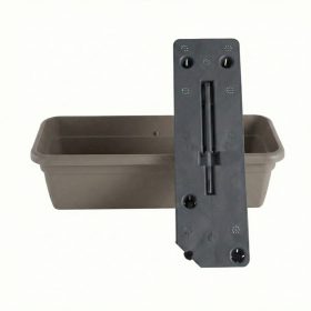 Műanyag öndözős balkonláda - 60 cm - Taupe