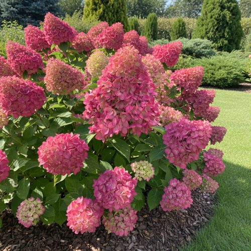 Bugás hortenzia – Hydrangea paniculata 'Bonfire'
