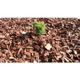 Barna színű faapríték, közepes, 2-6 cm, 60 liter