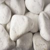 White Carrara márványkavics - 60-100 mm