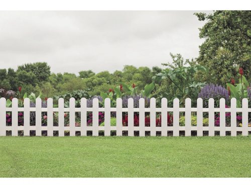 Norten Farm border, műanyag kerítés, fehér